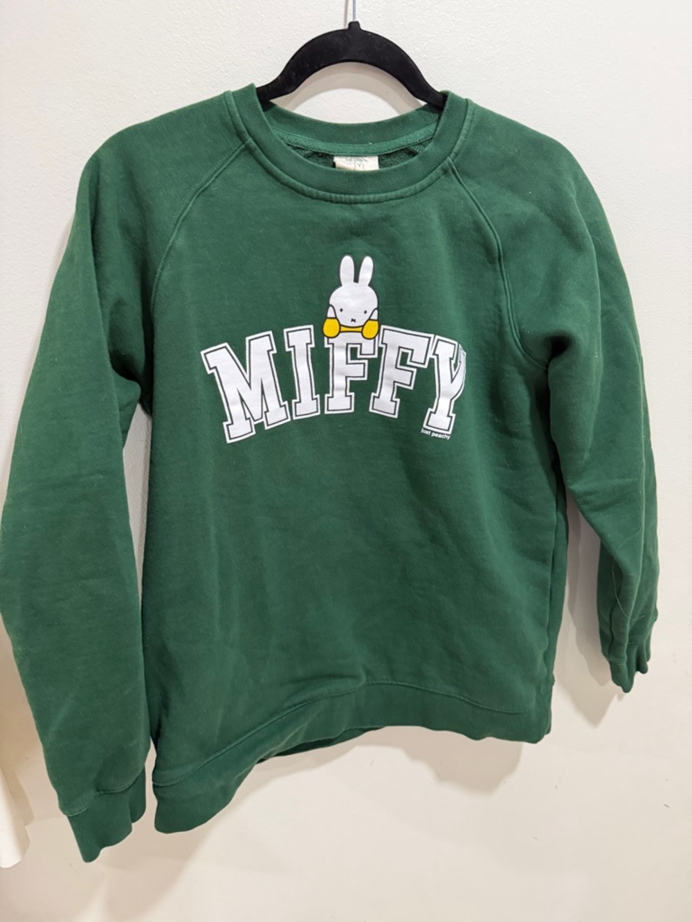 Just Peachy x Miffy Collegiate Sweatshirt